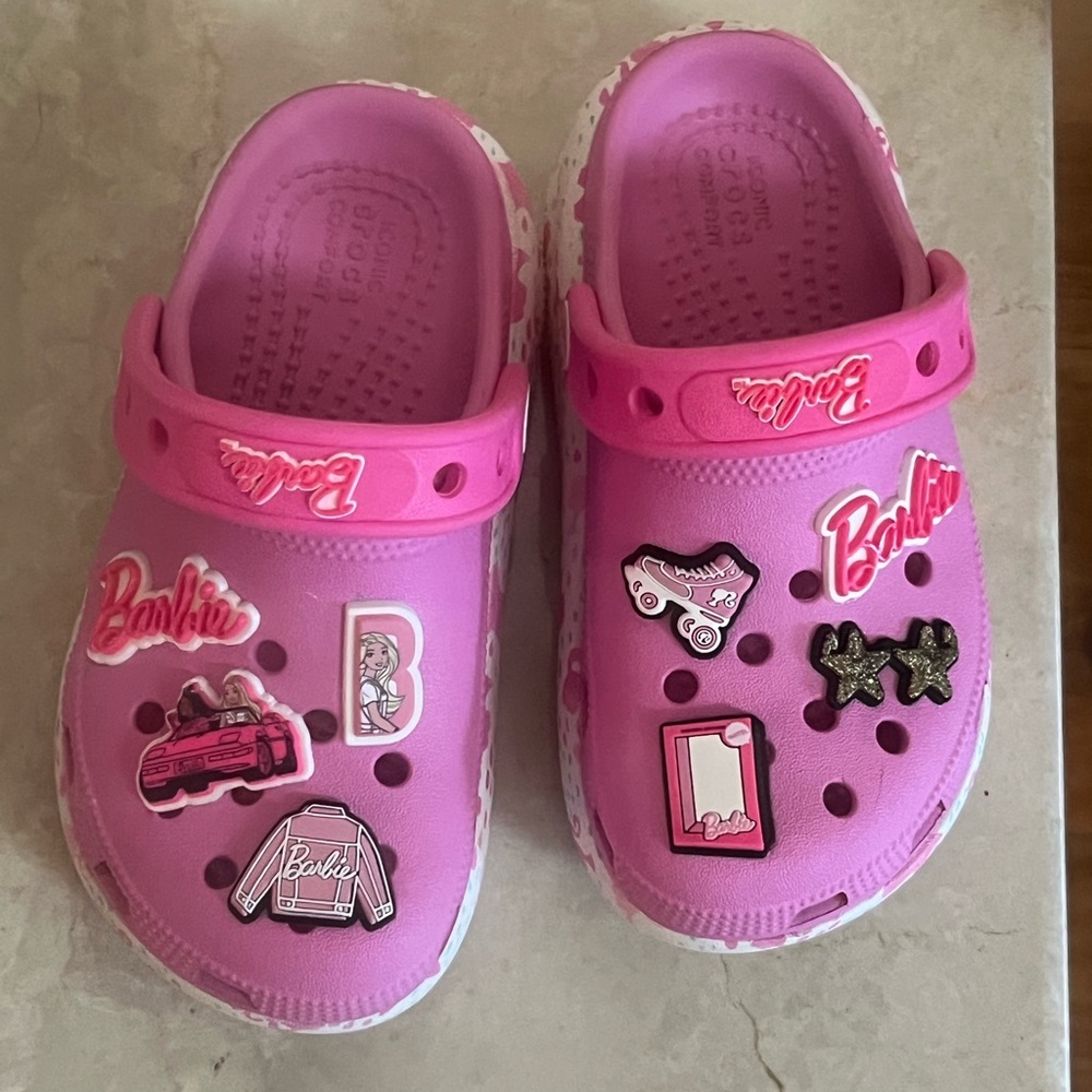 Barbie CROCS Kids  with Fun Charms